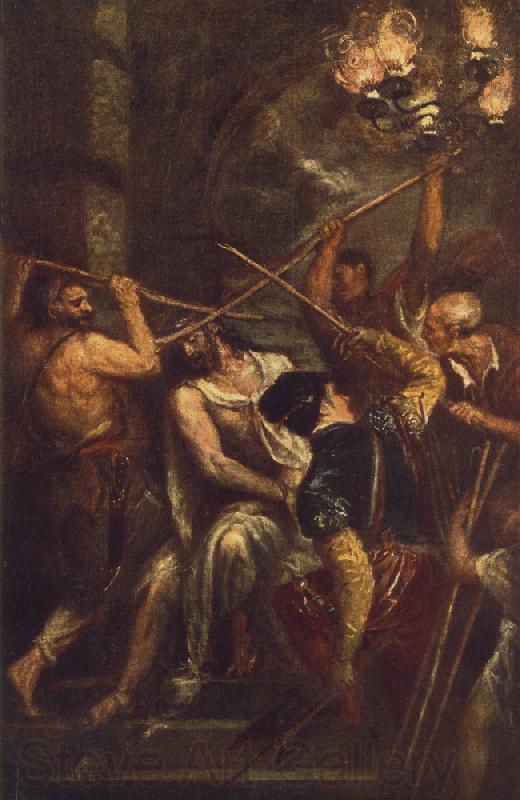 TIZIANO Vecellio Crowning with Thorns st Spain oil painting art